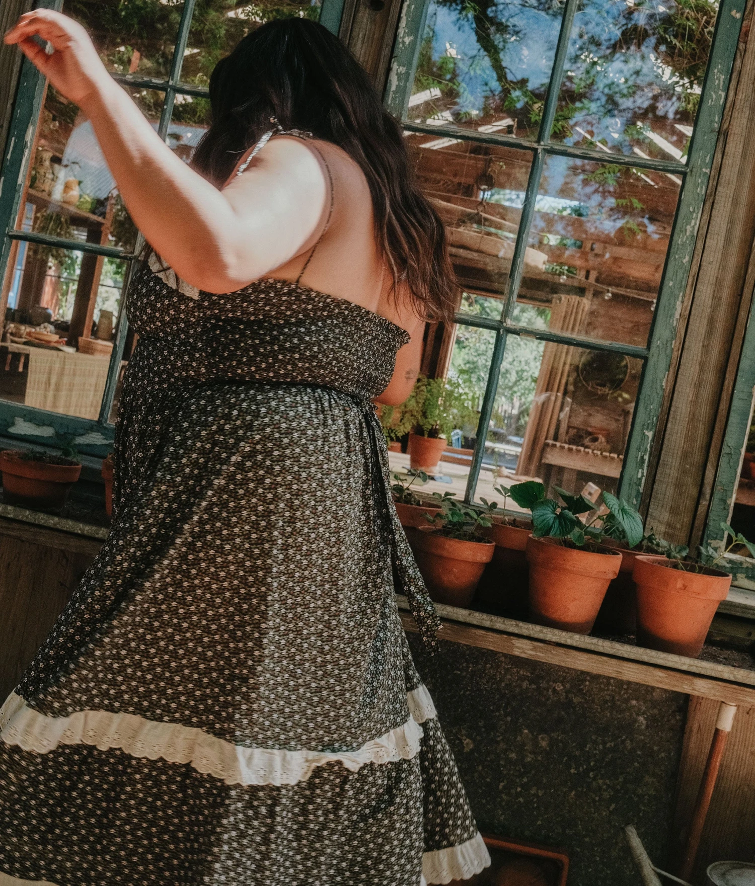 The Emma Dress Extended | Night Strawberry 2 The Emma Dress Extended | Night Strawberry - Image 2