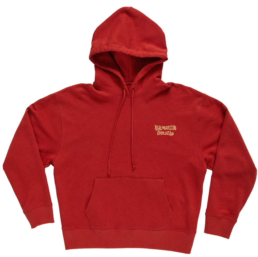 Plants Heal Hoodie | Red 3 Plants Heal Hoodie | Red - Image 3