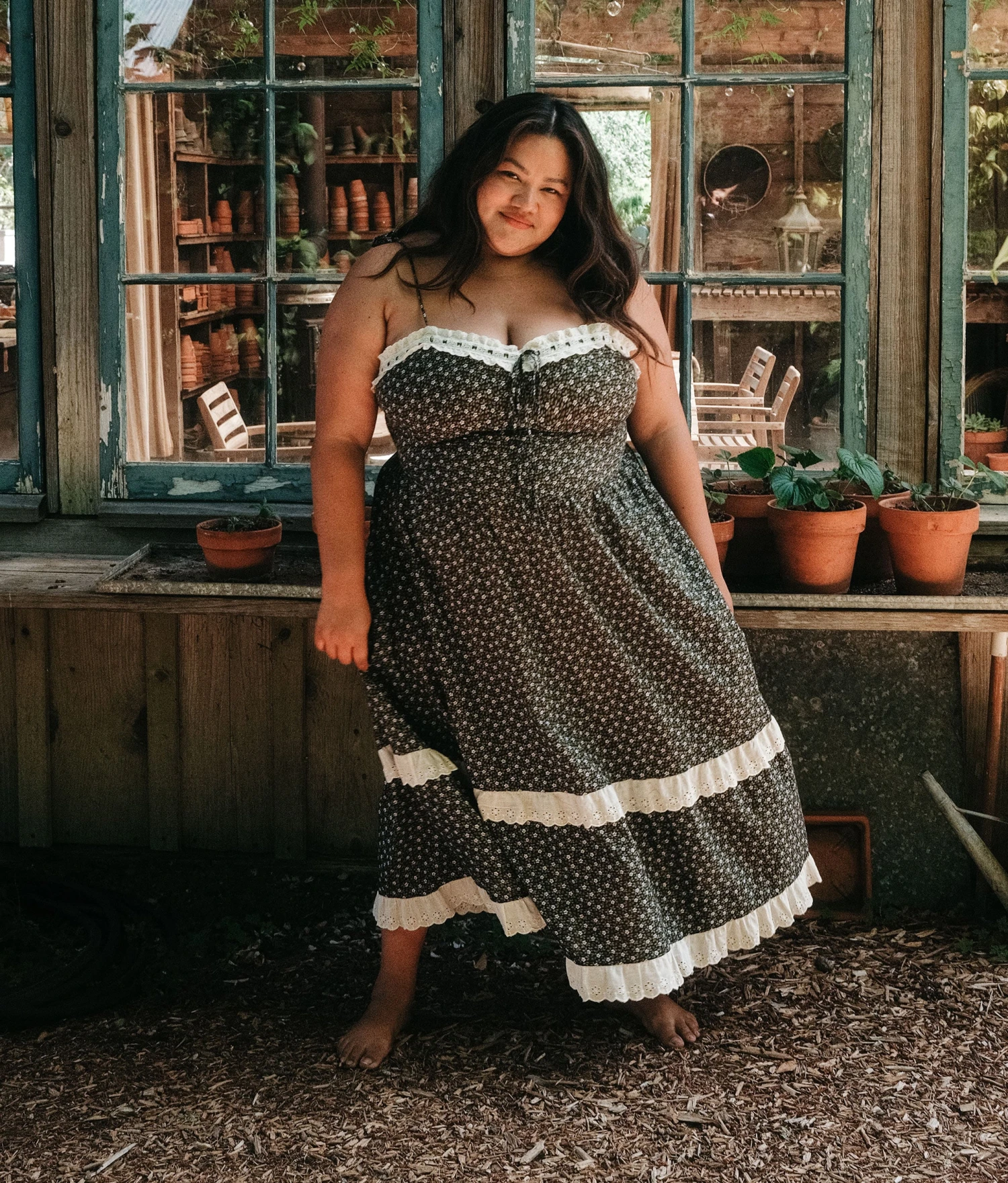 The Emma Dress Extended | Night Strawberry 3 The Emma Dress Extended | Night Strawberry - Image 3