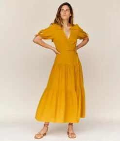 The Augusta Dress | Mustard Gauze 13 The Augusta Dress | Mustard Gauze -Ivona Sale Store 2 e4e880e2 4526 4a83 af7b 377a4611e34c
