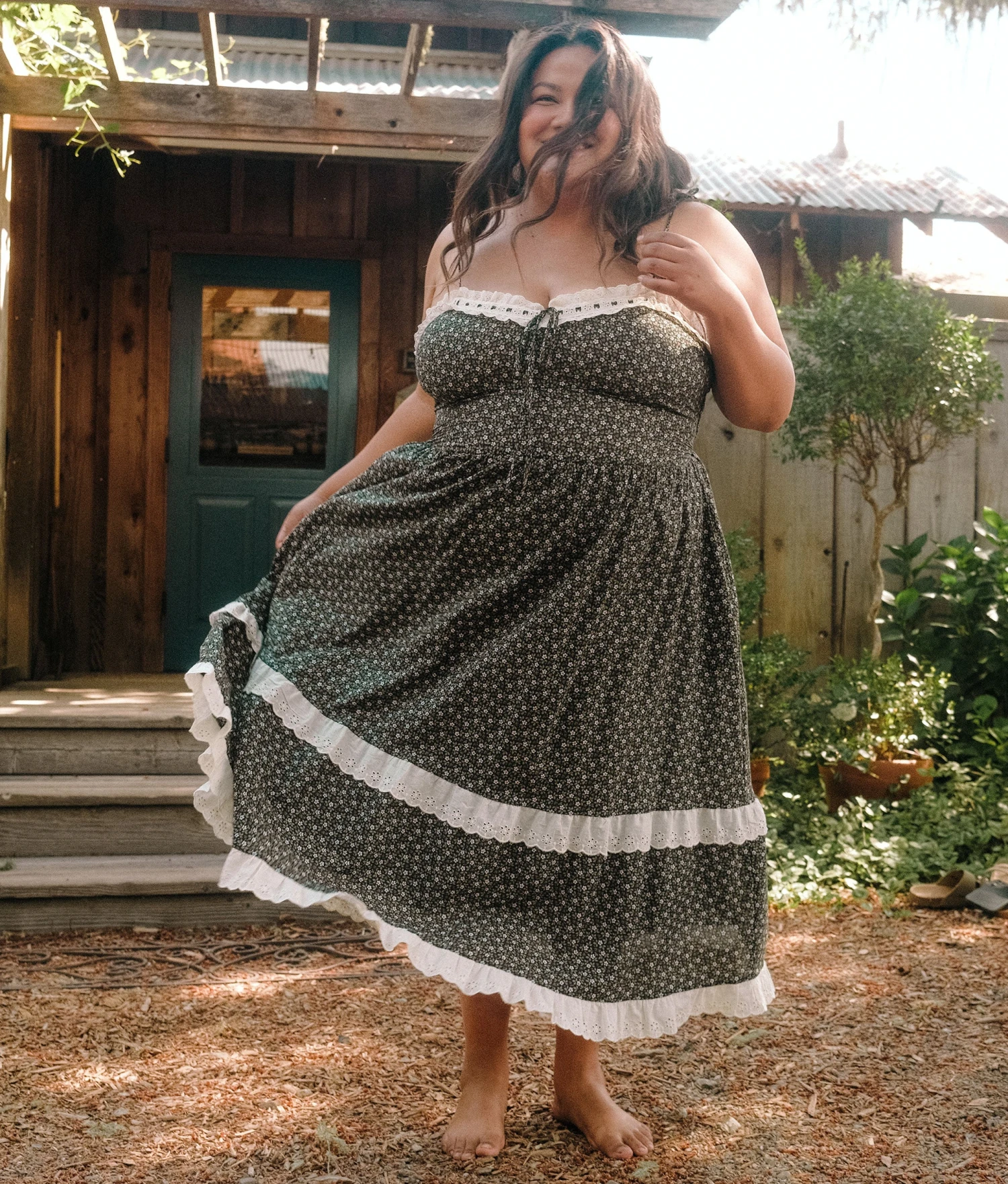 The Emma Dress Extended | Night Strawberry 4 The Emma Dress Extended | Night Strawberry - Image 4