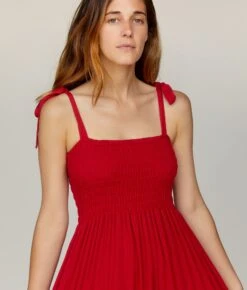 The Lina Dress | Crimson Gauze -Ivona Sale Store 3 3b1f840b 3fc9 4dba 9db9 ccd81ea94372