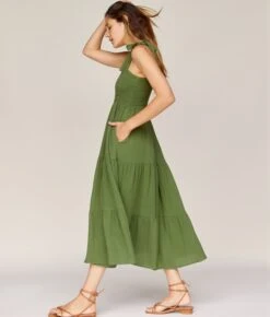 The Lina Dress | Forest Gauze -Ivona Sale Store 4 22242ad5 77a1 4810 9729 812b1d27b38a