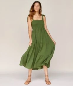 The Lina Dress | Forest Gauze -Ivona Sale Store 5 f797ec62 8b23 4123 81c9 3c6942a94218