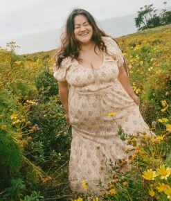 The Brynne Dress Extended | Vine Bouquet -Ivona Sale Store 8