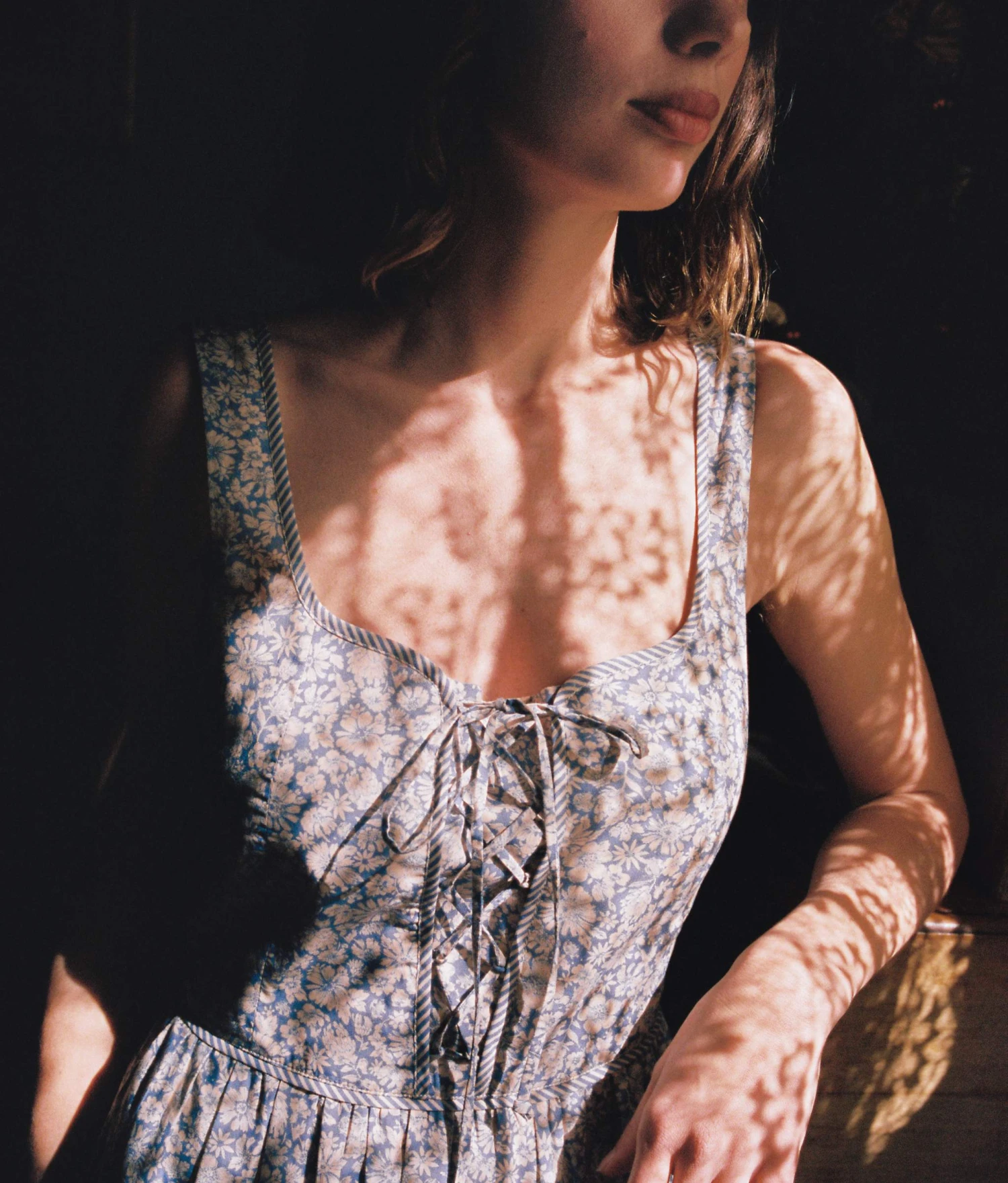 The Adele Dress | Daisy Blue 6 The Adele Dress | Daisy Blue - Image 6