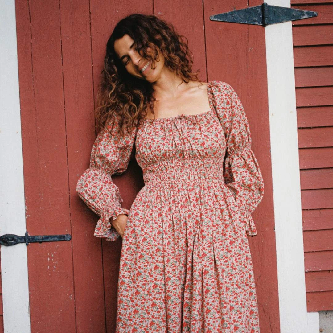 The Adelia Dress | Apple Harvest 7 The Adelia Dress | Apple Harvest - Image 7