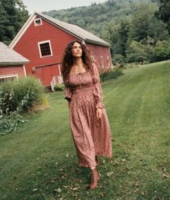 The Adelia Dress | Apple Harvest 11 The Adelia Dress | Apple Harvest -Ivona Sale Store Adelia1