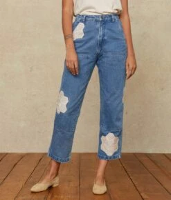 The Aiden Pant | Denim Patchwork -Ivona Sale Store Aiden3 26126d6c c846 4ff5 a0d1 a5b001cb45c6