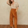The Allison Pant | Cognac Corduroy 10 The Allison Pant | Cognac Corduroy -Ivona Sale Store AllisonCoverw