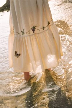The Antonia Dress | Ecru -Ivona Sale Store Antonia2