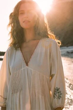 The Antonia Dress | Ecru -Ivona Sale Store Antonia6