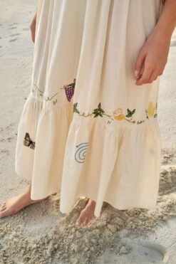 The Antonia Dress | Ecru -Ivona Sale Store Antonia9