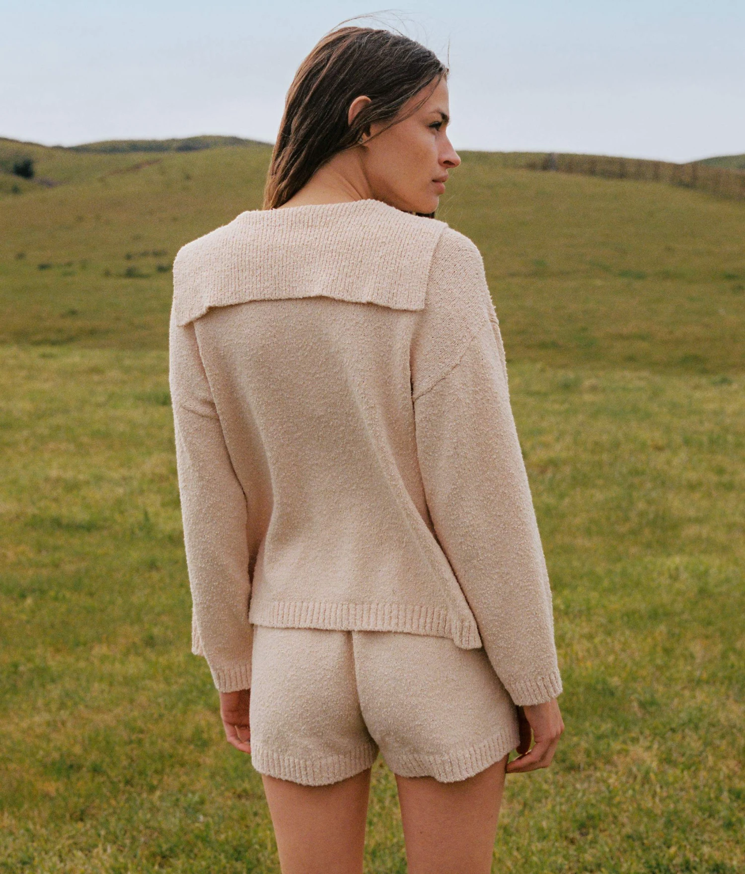 The Aura Sweater | Linen Boucle 6 The Aura Sweater | Linen Boucle - Image 6