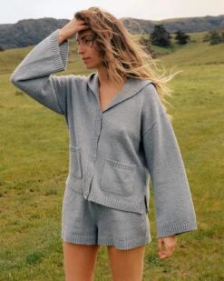 The Aura Sweater | Mineral Boucle
