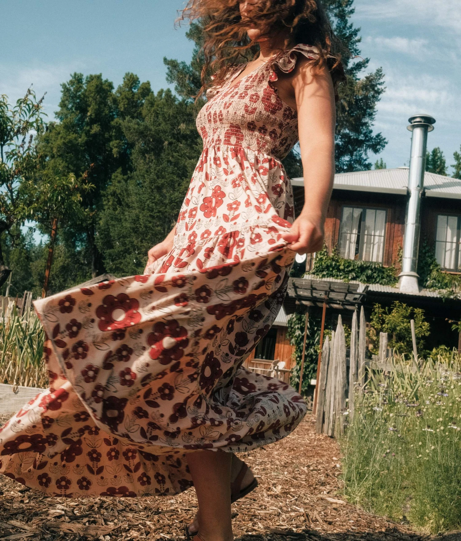 The Bodie Dress | Ruby Garden 2 The Bodie Dress | Ruby Garden - Image 2