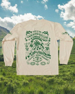 Evolution Long Sleeve Tee | Natural Green