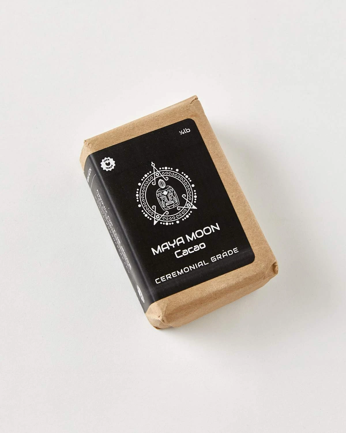 Maya Moon Cacao 1/2 Pound Block Ceremonial Cacao 1 Maya Moon Cacao 1/2 Pound Block Ceremonial Cacao
