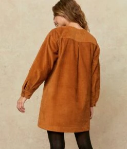 The Candice Dress | Cognac Corduroy 10 The Candice Dress | Cognac Corduroy -Ivona Sale Store Candice4