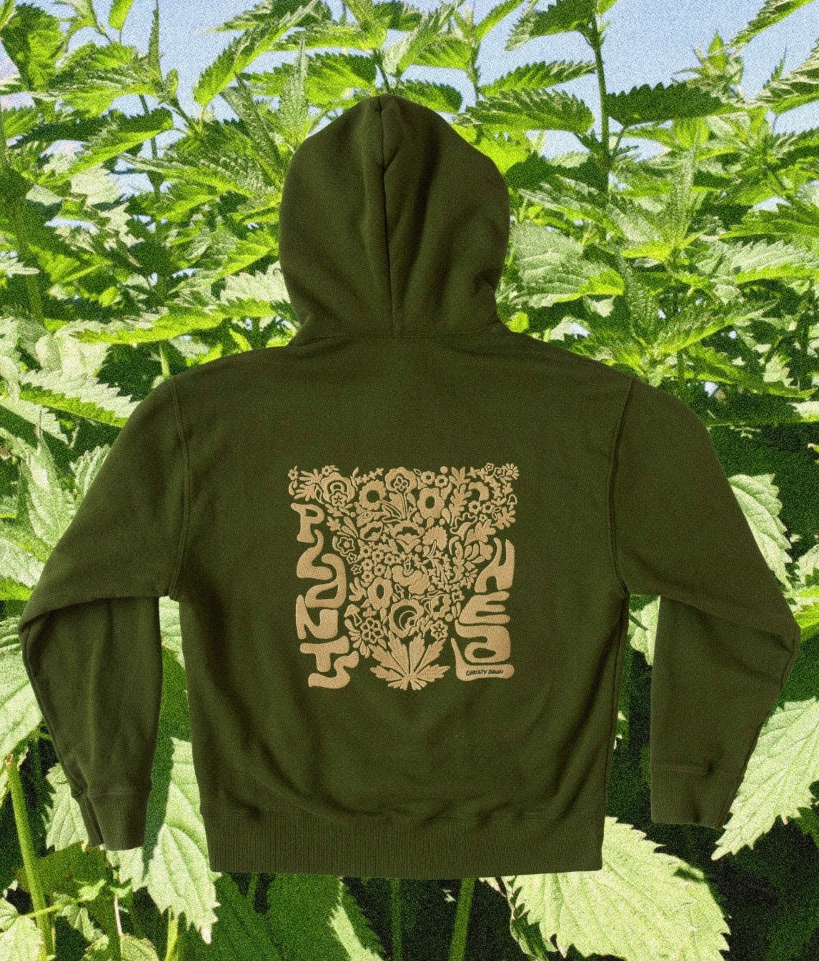 Plants Heal Hoodie | Moss 8 Plants Heal Hoodie | Moss - Image 8