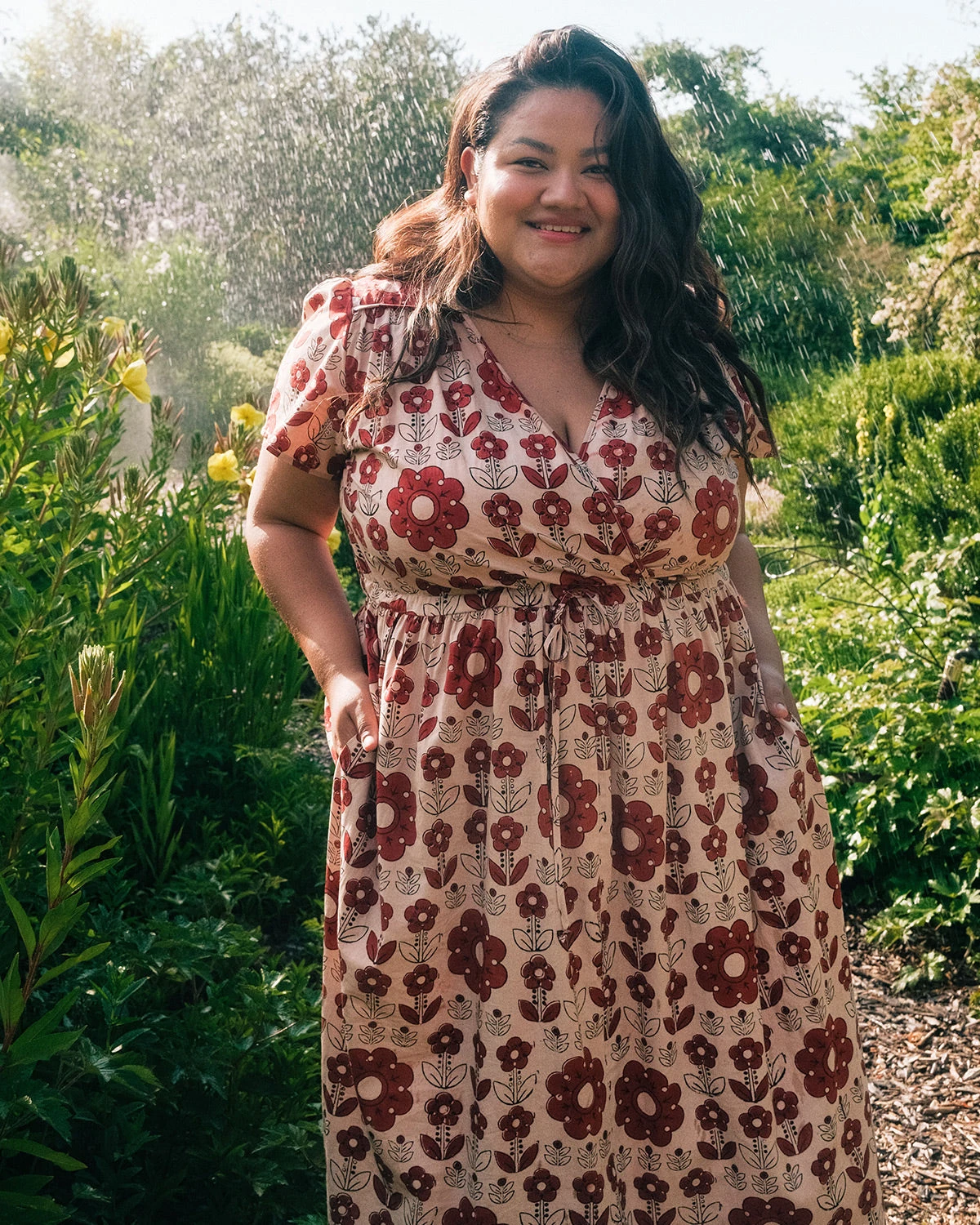 The Dawn Dress Extended | Ruby Garden 1 The Dawn Dress Extended | Ruby Garden