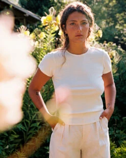 The Rayne Tee | Ivory