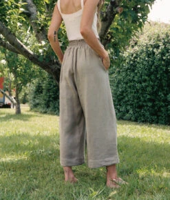 The Luna Pant | Sage Linen -Ivona Sale Store DAWNpant 061923 SUMMER 0507