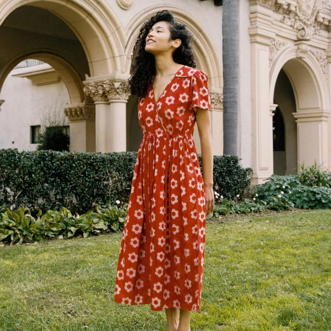 The Dawn Dress | Crimson Daisy 6 The Dawn Dress | Crimson Daisy - Image 6