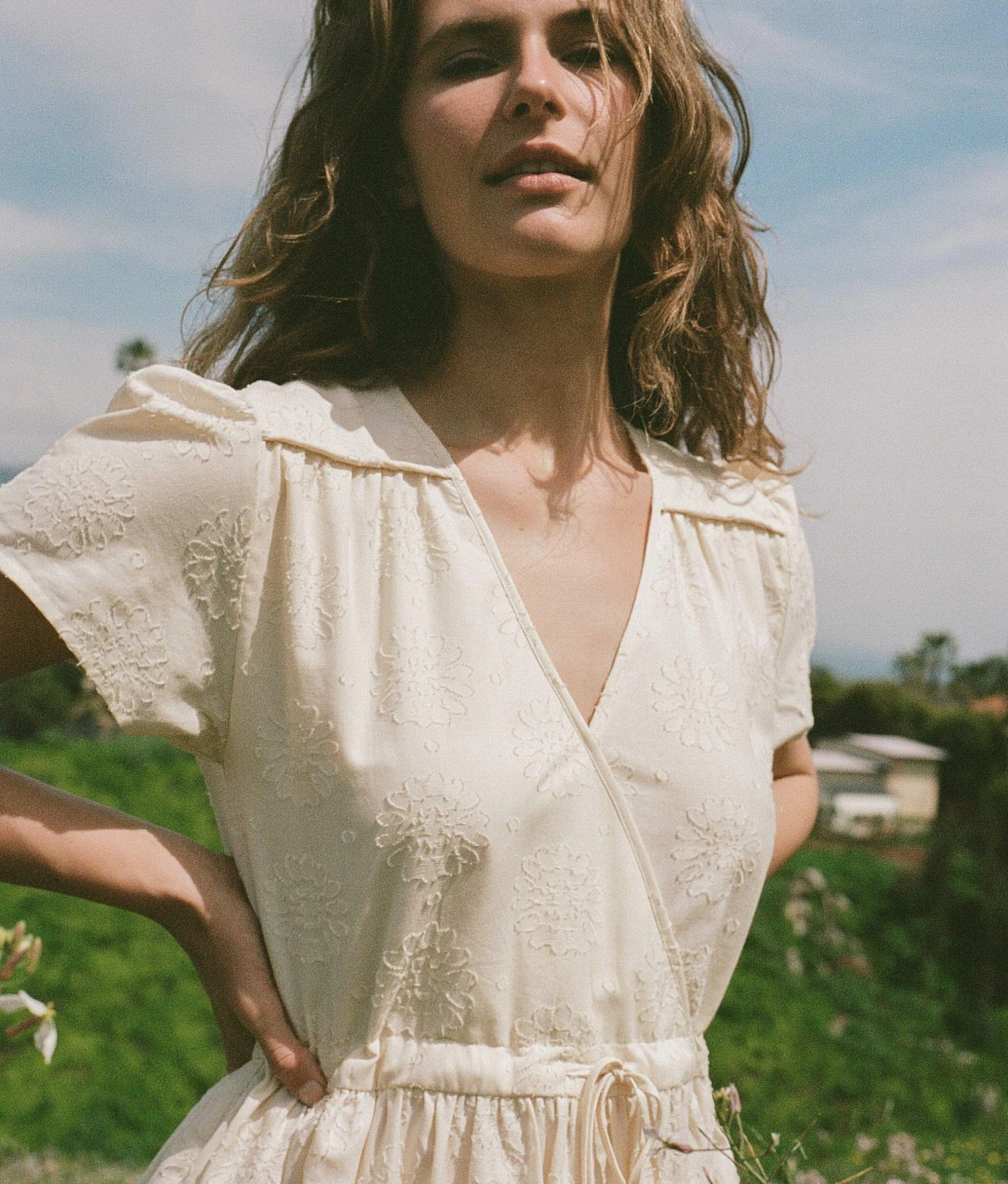 The Dawn Dress | Sunflower Jacquard 4 The Dawn Dress | Sunflower Jacquard - Image 4