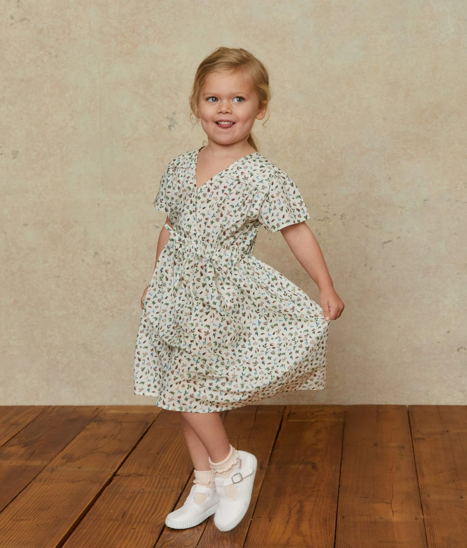 The Dawn Dress Kids | Fauna Cream 3 The Dawn Dress Kids | Fauna Cream - Image 3