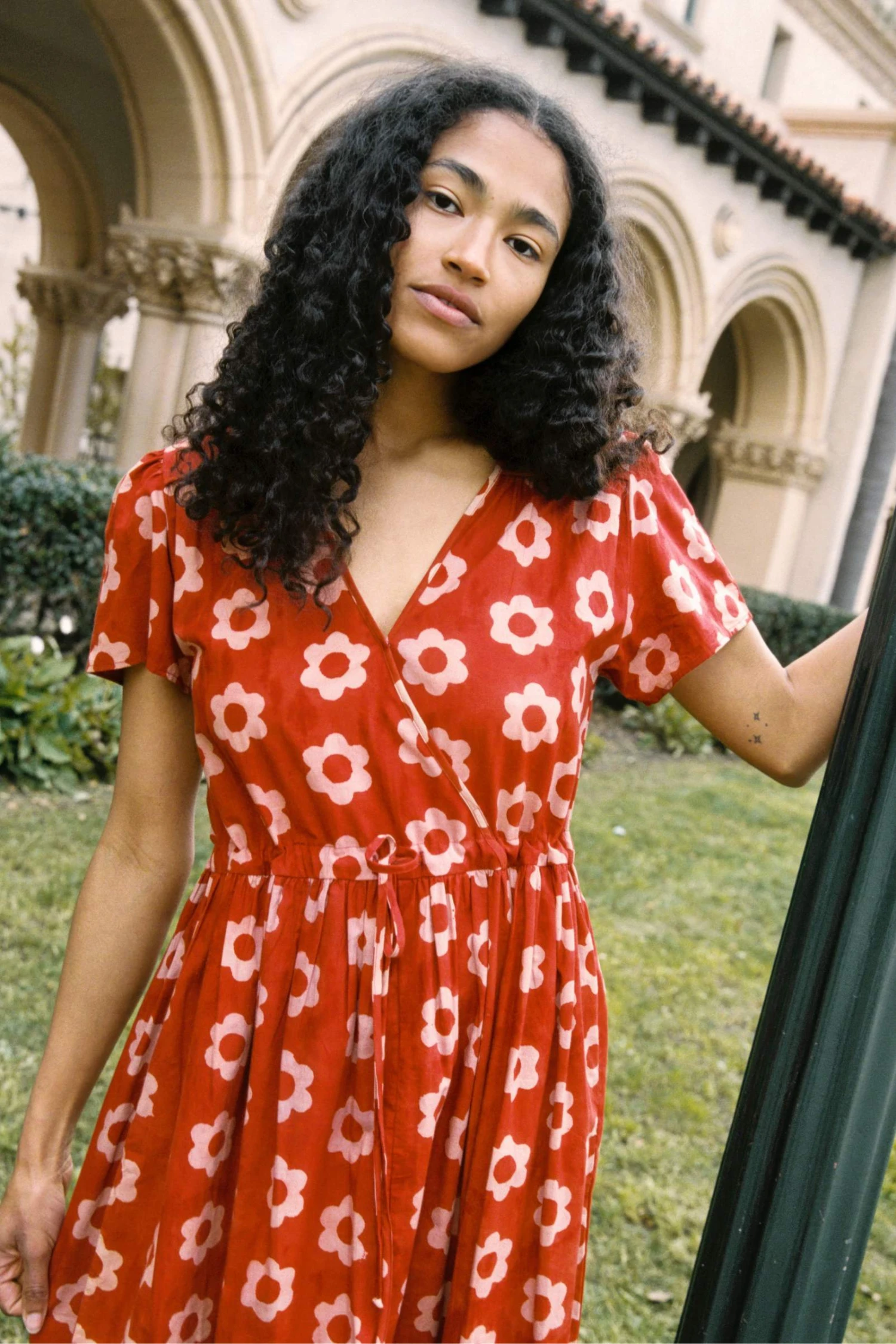 The Dawn Dress | Crimson Daisy 4 The Dawn Dress | Crimson Daisy - Image 4