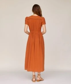 The Dawn Dress | Rust Gauze 11 The Dawn Dress | Rust Gauze -Ivona Sale Store Dawn3 63b69026 a45c 4221 a22a ae8bd631326d