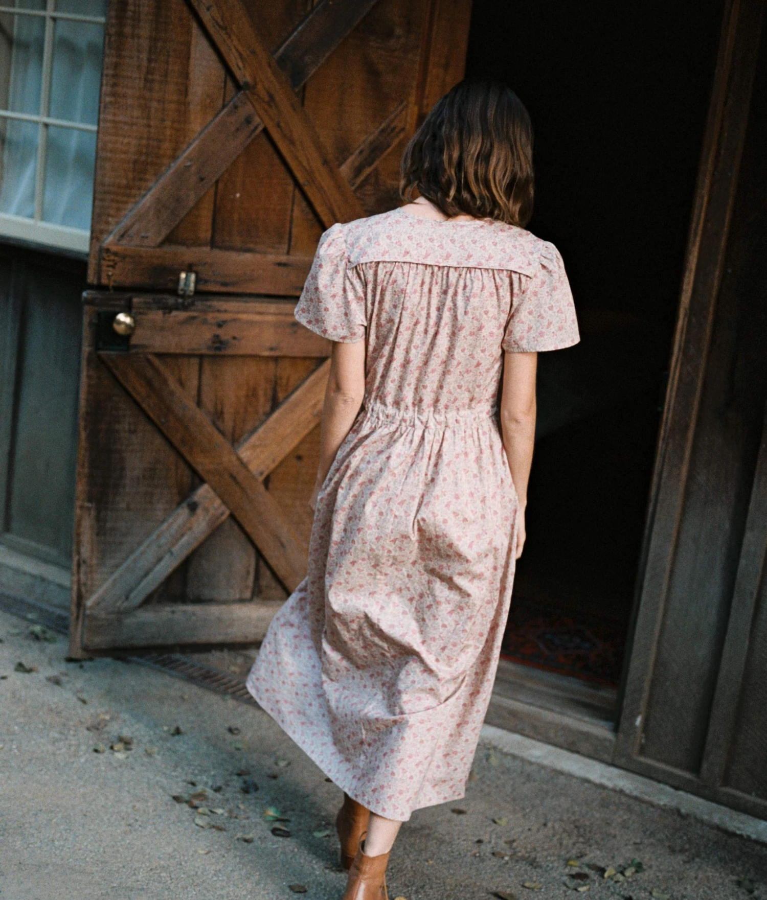 The Dawn Dress | Mauve Cosmos Floral 6 The Dawn Dress | Mauve Cosmos Floral - Image 6