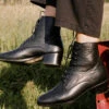 The Dawn Boot | Noir Leather -Ivona Sale Store DawnBootNewCover