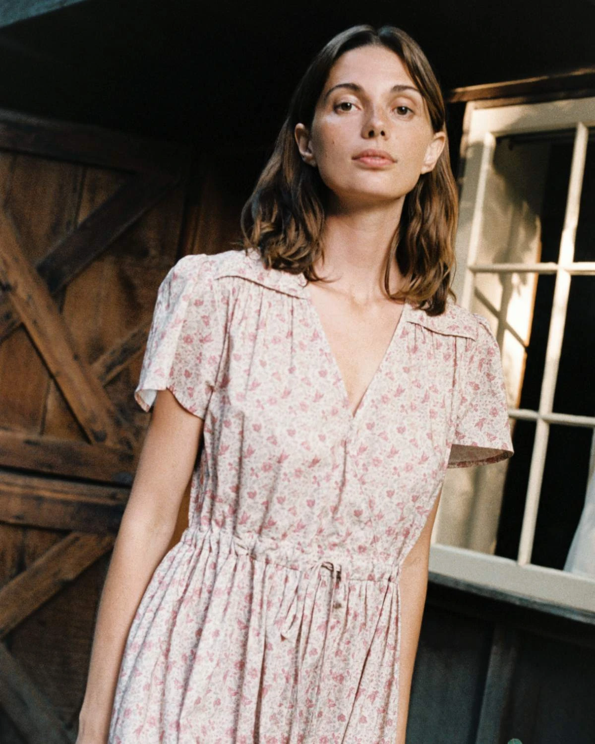 The Dawn Dress | Mauve Cosmos Floral 1 The Dawn Dress | Mauve Cosmos Floral