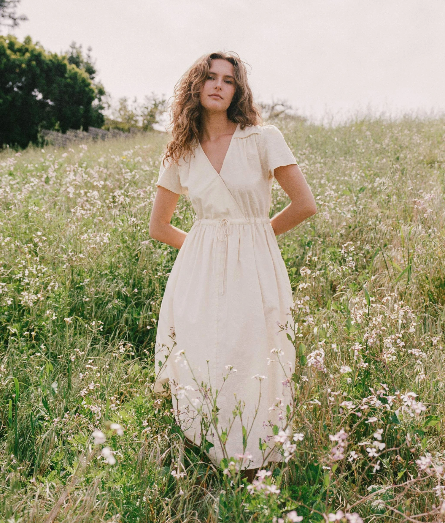 The Dawn Dress | Sunflower Jacquard 2 The Dawn Dress | Sunflower Jacquard - Image 2