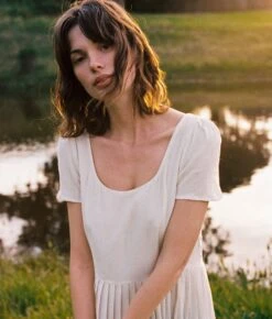 The Scarlet Dress Petites | Eggshell -Ivona Sale Store EggshellPetites2