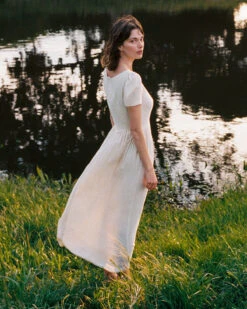 The Scarlet Dress Petites | Eggshell