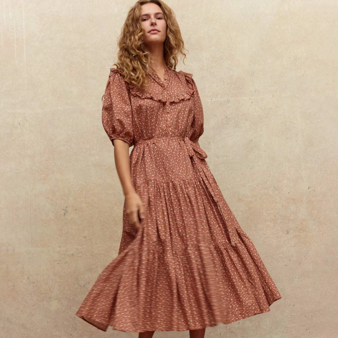 The Emilia Dress | Rooibos Harvest 5 The Emilia Dress | Rooibos Harvest - Image 5