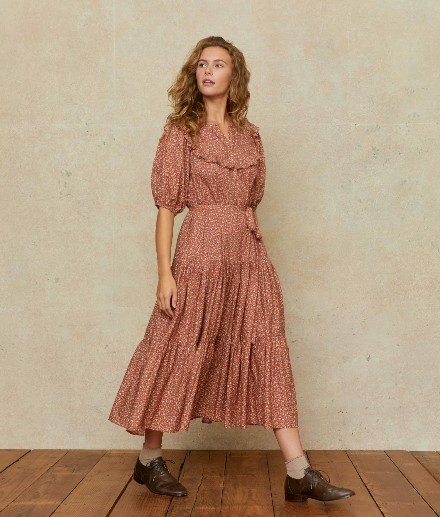 The Emilia Dress | Rooibos Harvest 4 The Emilia Dress | Rooibos Harvest - Image 4