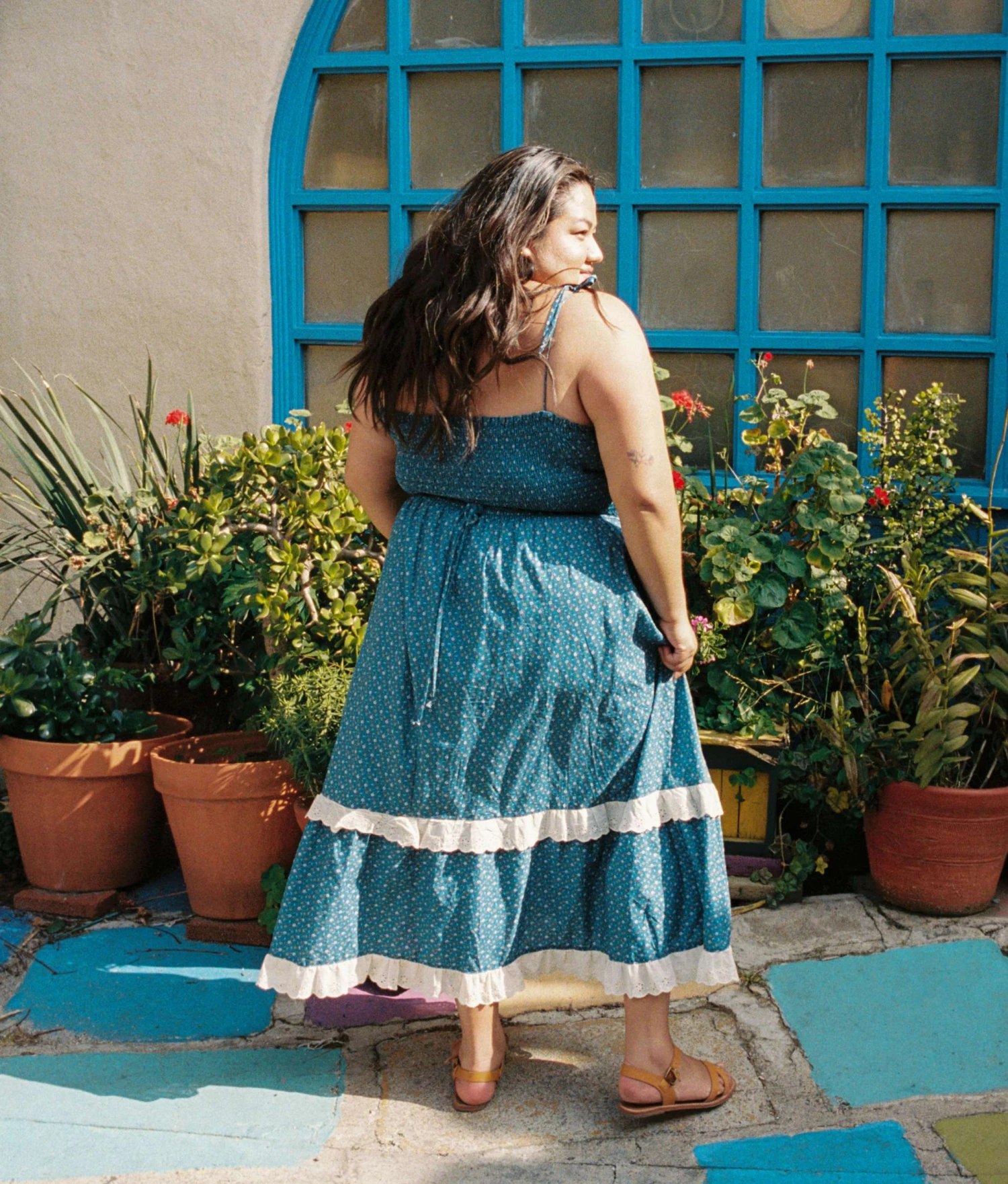 The Emma Dress Extended | Essence Blue 5 The Emma Dress Extended | Essence Blue - Image 5