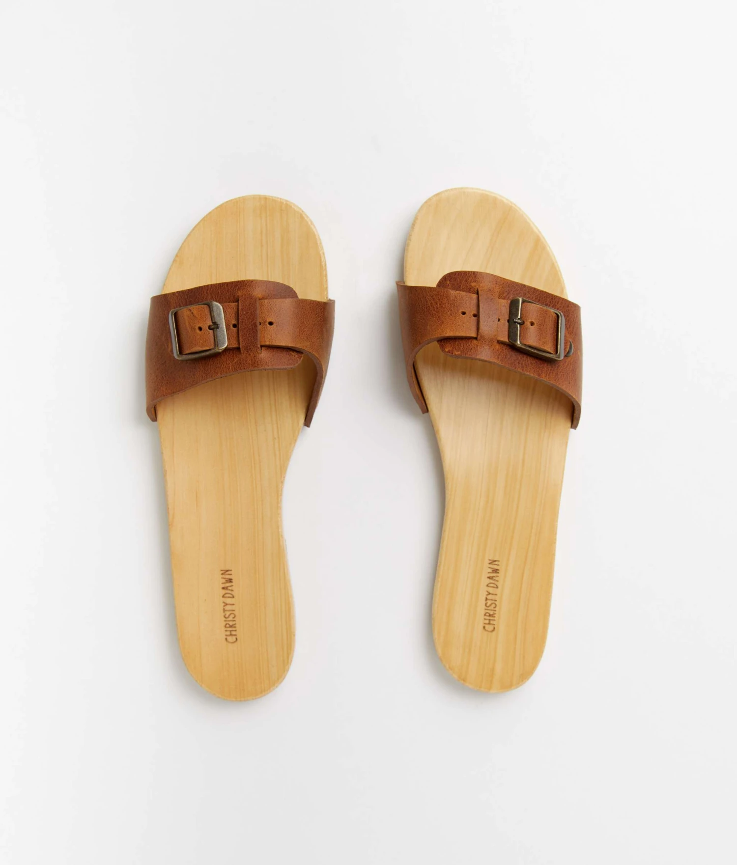 The Ventura Clog | Cognac Leather 5 The Ventura Clog | Cognac Leather - Image 5