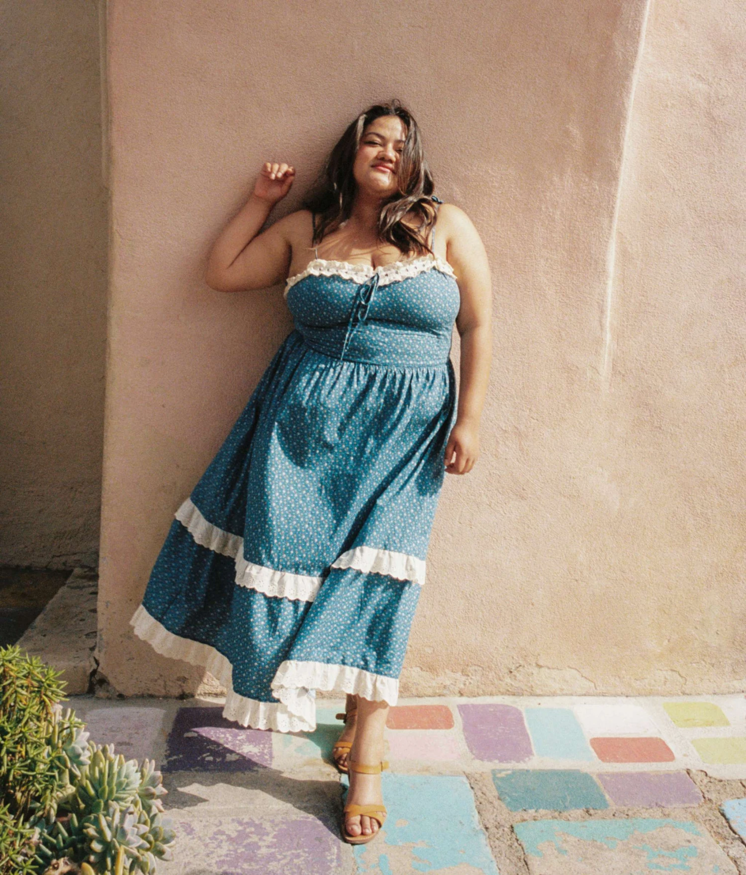 The Emma Dress Extended | Essence Blue 2 The Emma Dress Extended | Essence Blue - Image 2