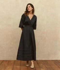 The Florentine Dress | Anthracite -Ivona Sale Store Florentine1