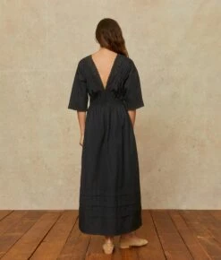 The Florentine Dress | Anthracite -Ivona Sale Store Florentine3