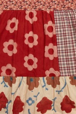 The Gina Dress | Patchwork Reds -Ivona Sale Store Gina6 1