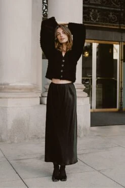 The Helen Bias Skirt | Night Satin 10 The Helen Bias Skirt | Night Satin -Ivona Sale Store Helen2