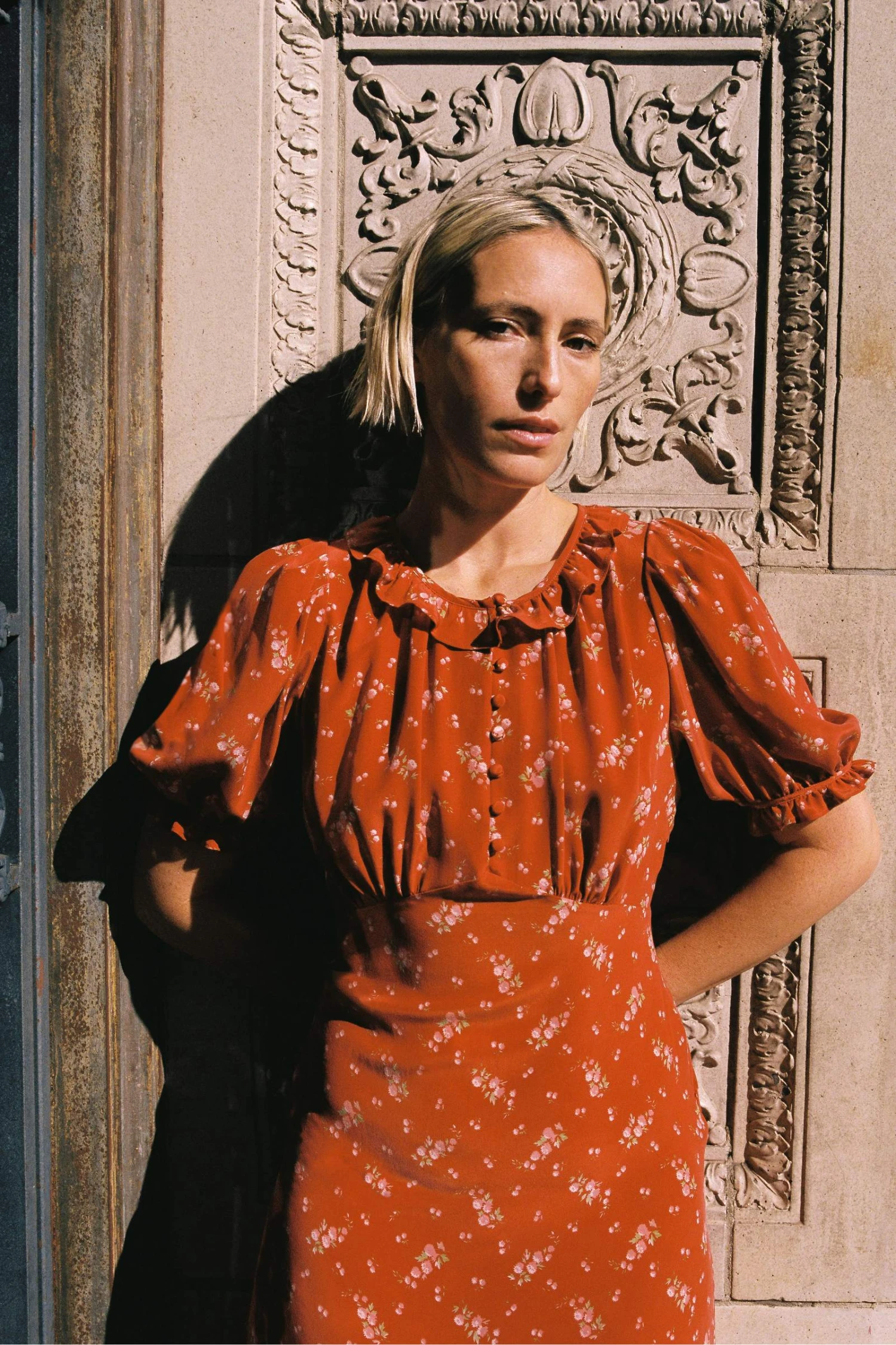 The Irene Dress | Mums Ditsy Ruby 6 The Irene Dress | Mums Ditsy Ruby - Image 6