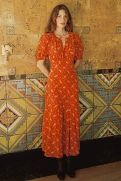 The Irene Dress | Mums Ditsy Ruby