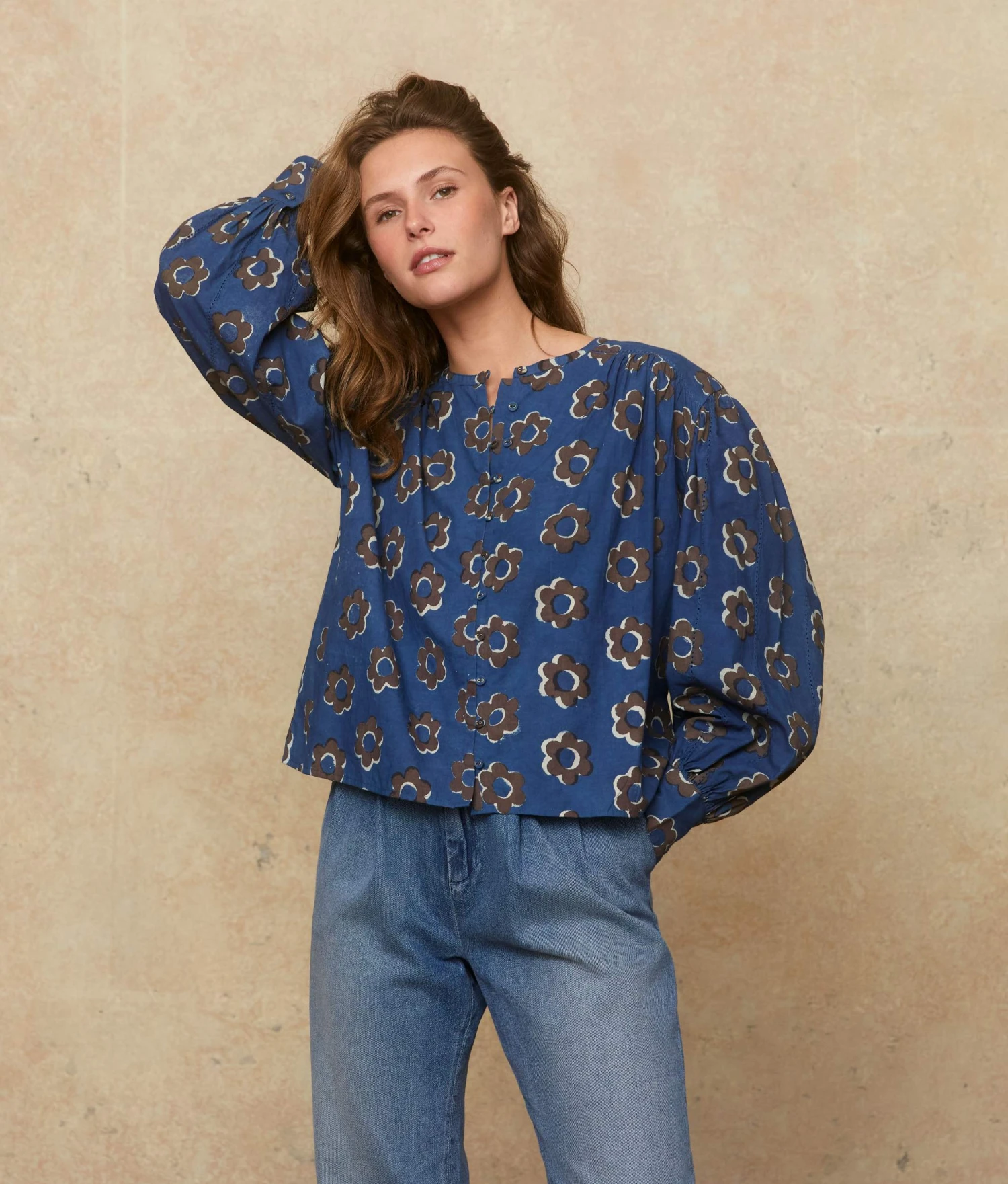 The Jaclyn Blouse | Indigo Daisy 2 The Jaclyn Blouse | Indigo Daisy - Image 2